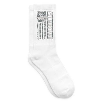 Camouflage militaire P-51 Drapeau américain de la Seconde Guerre mondiale - Chaussettes de tennis - blanc - Droite