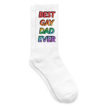 Bester LGBT-Pride-Monat aller Zeiten - Tennissocken - Weiß - Rechts