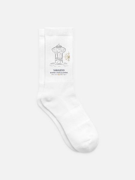 Sarajevo Sebilj - Tennissocken - Weiß