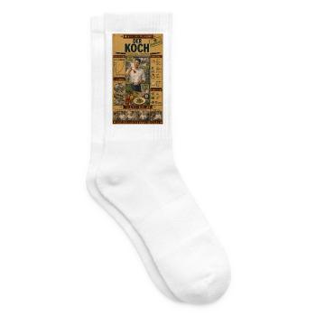 Der Koch – Liebe geht durch den Magen - Tennissocken - Weiß - Rechts