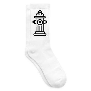 Hydrant - Tennissocken - Weiß - Rechts