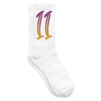 11 - Tennissocken - Weiß - Rechts
