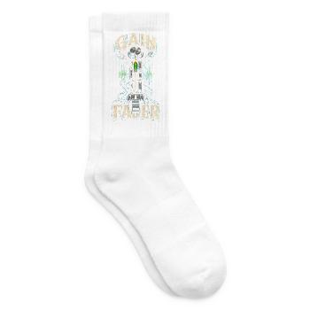 Tontechniker Audiotechnik Gain Before Fader - Tennissocken - Weiß - Rechts