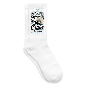 Making Memories One Cruise at a Time - Tennissocken - Weiß - Rechts