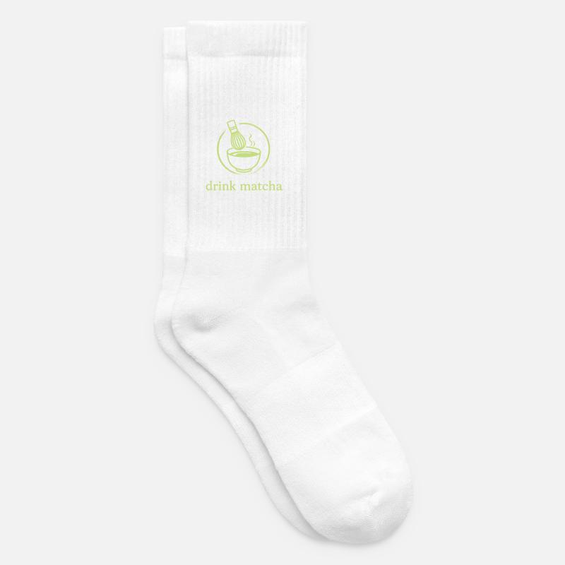 Matcha  - Tennissocken - Weiß