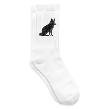 Loup - Chaussettes de tennis - blanc - Droite