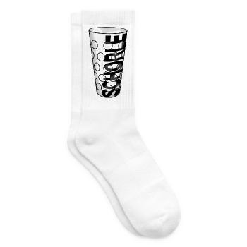 Schorleglas black - Tennissocken - Weiß - Rechts