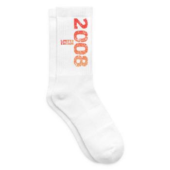 Édition limitée cadeau pour le 18e anniversaire 2008 - Chaussettes de tennis - blanc - Droite