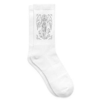 Lilith Angel Gothic Reverie - Tennissocken - Weiß - Rechts