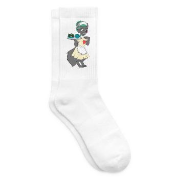 Venill aus Vettirfolk - Tennissocken - Weiß - Rechts