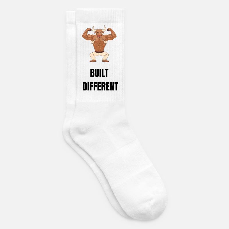Built different  - Tennissocken - Weiß