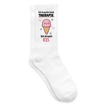Kawaii Eis Girl - Tennissocken - Weiß - Rechts