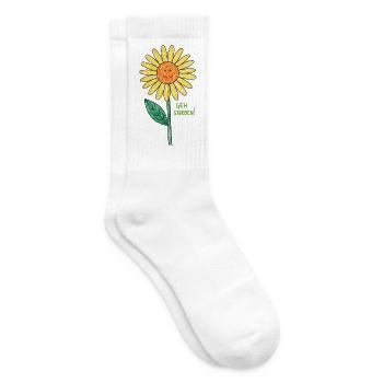 Böse Blume - Tennissocken - Weiß - Rechts