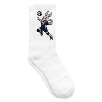 Handball Rabbit - Chaussettes de tennis - blanc - Droite
