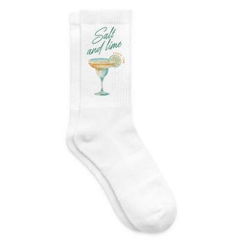 Salz Limette Fiesta - Tennissocken - Weiß - Rechts