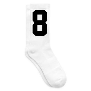 8 - Tennissocken - Weiß - Rechts
