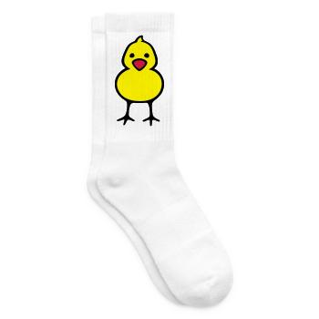 Küken - Tennissocken - Weiß - Rechts