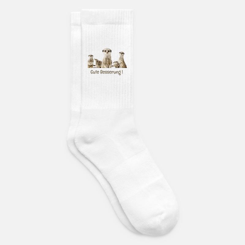Gute besserung - Tennissocken - Weiß