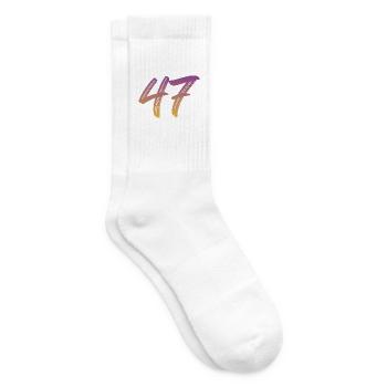 47 - Tennissocken - Weiß - Rechts