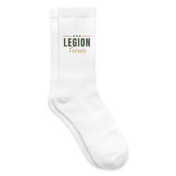 Legionstruppen - Tennissocken - Weiß - Rechts