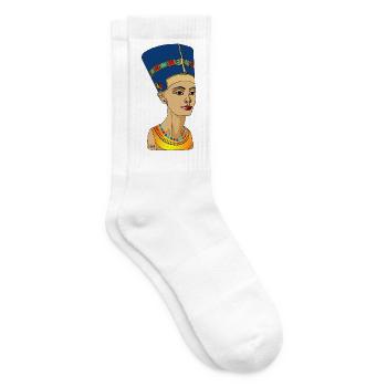 Nofretete  - Tennissocken - Weiß - Rechts