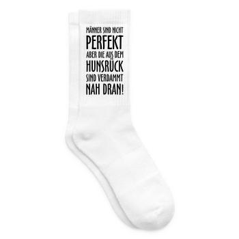 Die Männer aus dem Hunsrück - Tennissocken - Weiß - Rechts