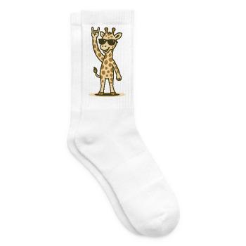 Grand et bruyant - Chaussettes de tennis - blanc - Droite
