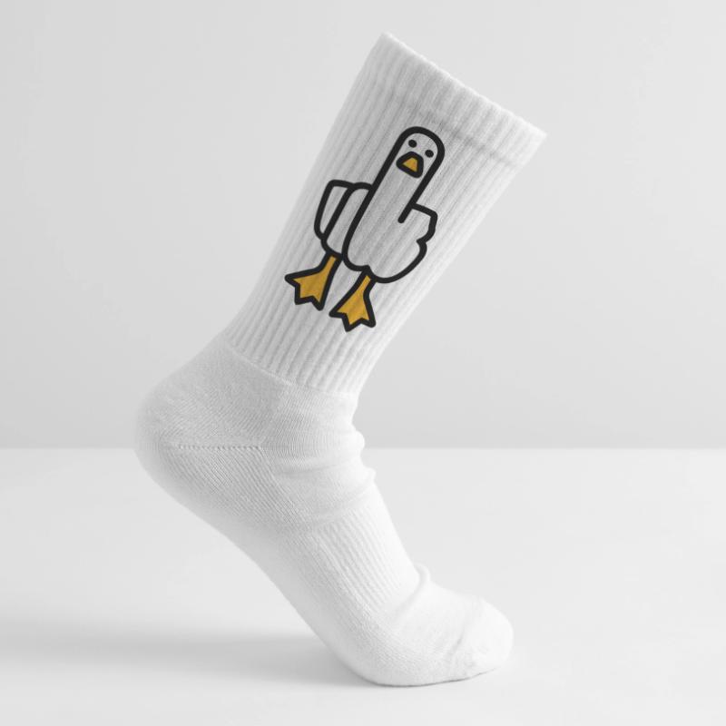 Statement Gans Tennissocken