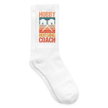 Steckenpferd Hobbyhorse Hobby Horsing - Tennissocken - Weiß - Rechts