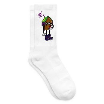 Gothik House - Tennis socks - white - Right