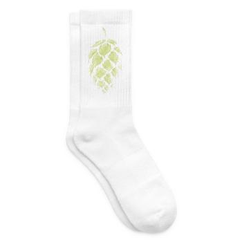 Hopfen - Tennissocken - Weiß - Rechts