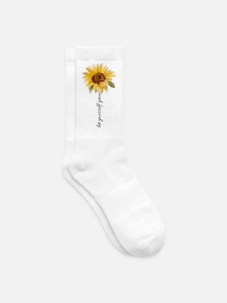 Let yourself grow - Tennissocken - Weiß