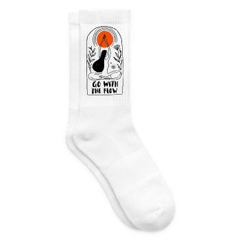 Go with the flow - Tennissocken - Weiß - Rechts