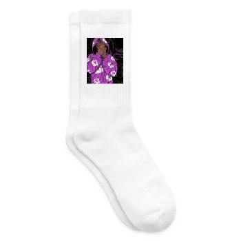 Purple Cloud Hoodie Hush - Tennissocken - Weiß - Rechts