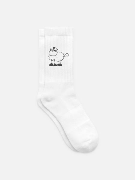 skeptischesSchaf - Tennissocken - Weiß