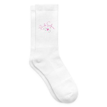Piccola Siciliana Kids T-Shirt – Cute Italian - Tennis socks - white - Right