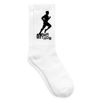 läufer - Tennissocken - Weiß - Rechts