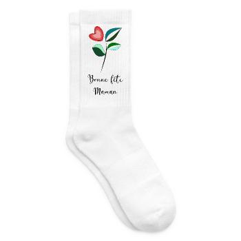 GRANNY. MOTHER'S DAY - Tennis socks - white - Right