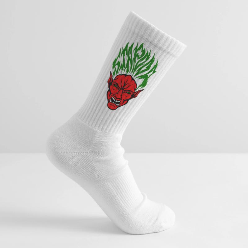 Stapooa Dämon Farbe Tennissocken