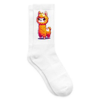 Alpaca - Tennis socks - white - Right