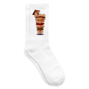 DÖNER KEBAB ABSCHLUSS STUDIUM - Tennissocken - Weiß - Rechts