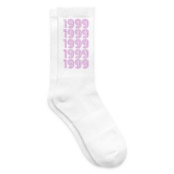 1999 - Chaussettes de tennis - blanc - Droite