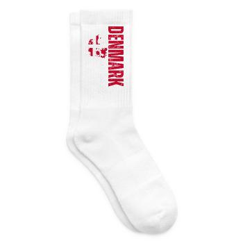 Made in Denmark, Danish Patriot - Tennis socks - white - Right