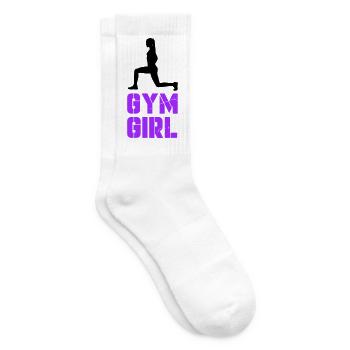 Gym Girl Kraft-Attitüde - Tennissocken - Weiß - Rechts