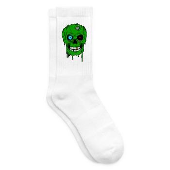 CyberZombie - Tennissocken - Weiß - Rechts