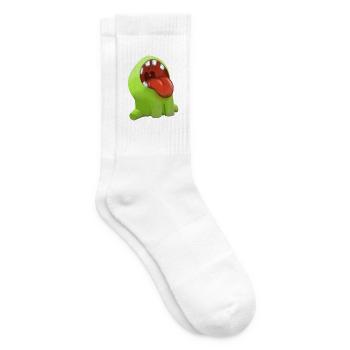 Gnom - Tennissocken - Weiß - Rechts
