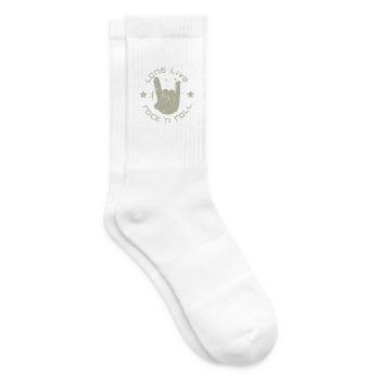 Rock 'n' Roll - Tennis socks - white - Right