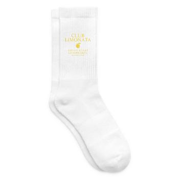 Club Limonata - Amalfi Coast Leisure Dept. - Tennissocken - Weiß - Rechts