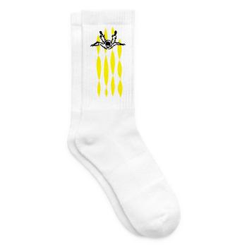 skydive - Tennis socks - white - Right