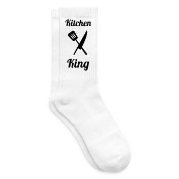 Kitchen King - Tennis socks - white - Right